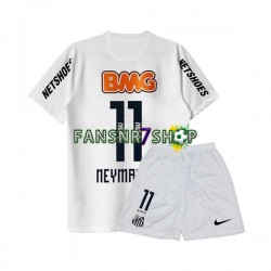 fußball trikot Santos Neymar JR 11 Kinder Heim Retro 2011-2012 Kurzarm