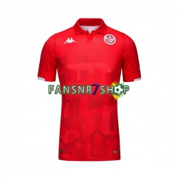 Tunesien fußball trikot Herren Heim 2023-2024 Kurzarm