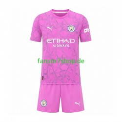 Manchester City fußball trikot Torhüter Kinder Auswärts 2026-2027 Kurzarm