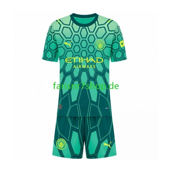 Manchester City fußball trikot Torhüter Kinder Heim 2026-2027 Kurzarm