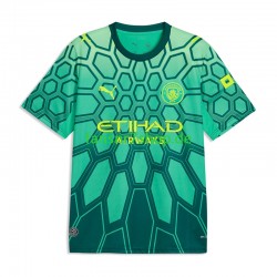 Manchester City fußball trikot Gianluigi Donnarumma Torhüter Kinder Heim 2026-2027 Kurzarm