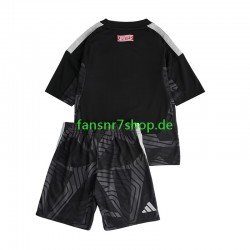Manchester United fußball trikot Torhüter Kinder Heim 2026-2027 Kurzarm