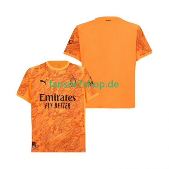 AC Mailand fußball trikot Torhüter Herren Ausweich 2025-2026 Kurzarm