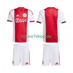 Ajax Amsterdam fußball trikot Kinder Heim 2025-2026 Kurzarm