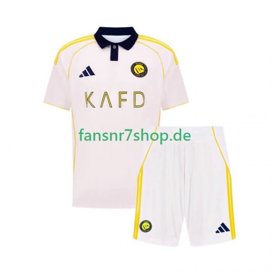 fußball trikot Al Nassr Kinder Ausweich 2025-2026 Kurzarm
