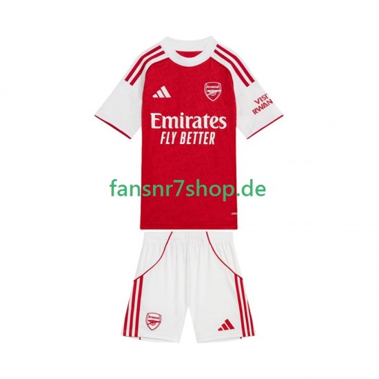 Arsenal fußball trikot Kinder Heim 2025-2026 Kurzarm