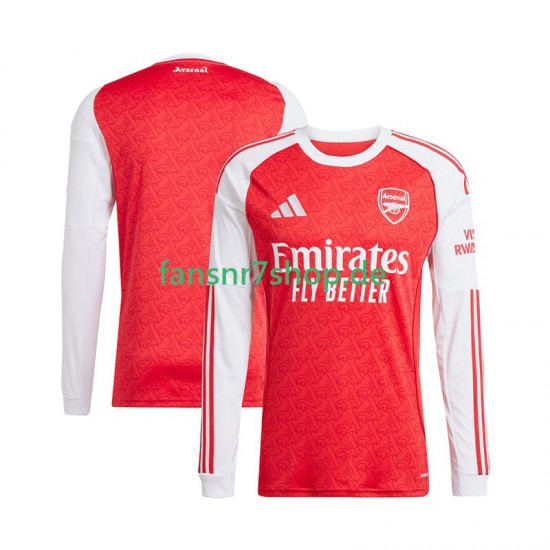 Arsenal fußball trikot Herren Heim 2025-2026 Langarm