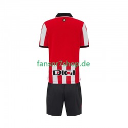 Athletic Bilbao fußball trikot Kinder Heim 2025-2026 Kurzarm