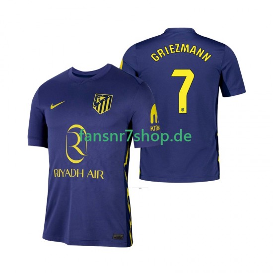 Atlético Madrid fußball trikot Antoine Griezmann 7 Herren Auswärts 2025-2026 Kurzarm