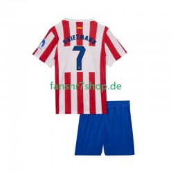Atlético Madrid fußball trikot Antoine Griezmann 7 Kinder Heim 2025-2026 Kurzarm