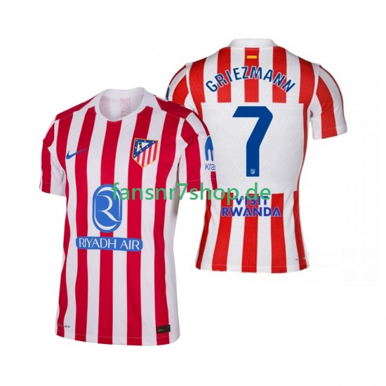 Atlético Madrid fußball trikot Antoine Griezmann 7 Herren Heim 2025-2026 Kurzarm Atlético Madrid fußball trikot Antoine Griezmann 7 Herren Heim 2025-2026 Kurzarm
