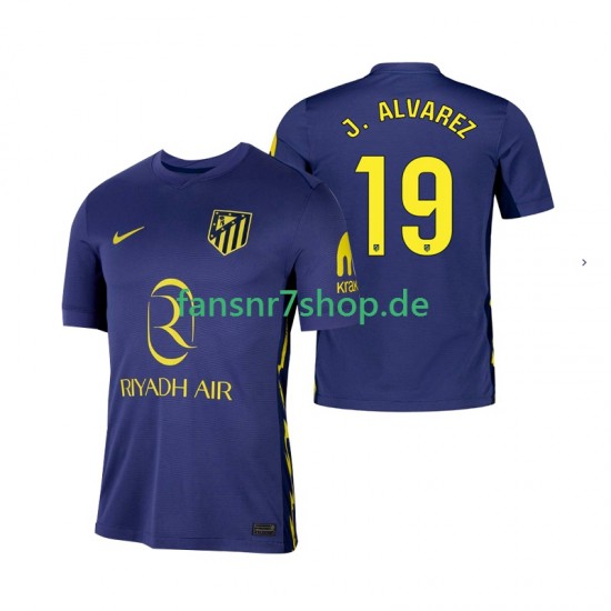 Atlético Madrid fußball trikot Julian Alvarez 19 Herren Auswärts 2025-2026 Kurzarm