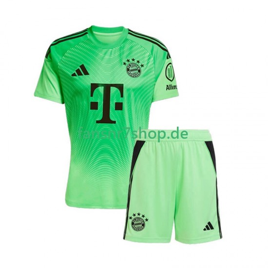 FC Bayern München fußball trikot Torhüter Kinder Heim 2025-2026 Kurzarm