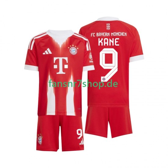 FC Bayern München fußball trikot Harry Kane 9 Kinder Heim 2025-2026 Kurzarm FC Bayern München fußball trikot Harry Kane 9 Kinder Heim 2025-2026 Kurzarm