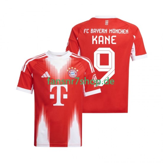 FC Bayern München fußball trikot Harry Kane 9 Herren Heim 2025-2026 Kurzarm