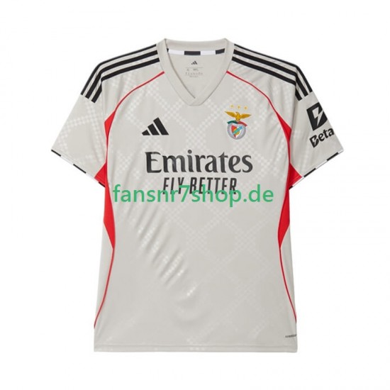Benfica fußball trikot Herren Auswärts 2025-2026 Kurzarm