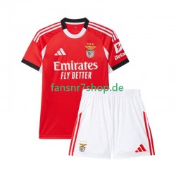 Benfica fußball trikot Kinder Heim 2025-2026 Kurzarm