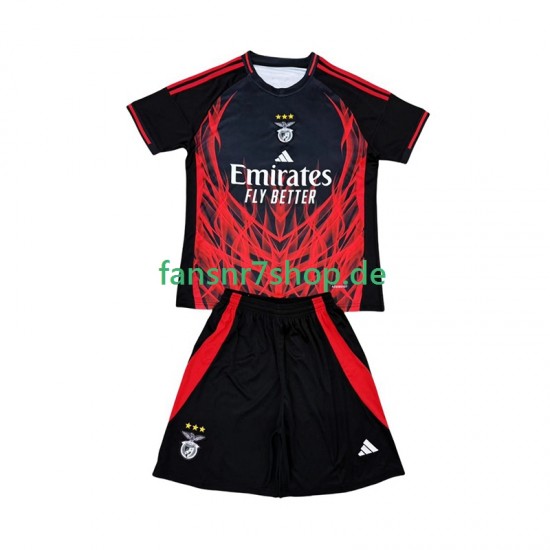 Benfica fußball trikot Special Kinder Heim 2025-2026 Kurzarm