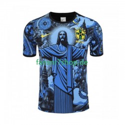Brasilien fußball trikot Jesus Herren Heim Blau 2024-2025 Kurzarm Brasilien fußball trikot Jesus Herren Heim Blau 2024-2025 Kurzarm