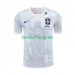 Brasilien fußball trikot Jesus Herren Heim Weiß 2024-2025 Kurzarm Brasilien fußball trikot Jesus Herren Heim Weiß 2024-2025 Kurzarm