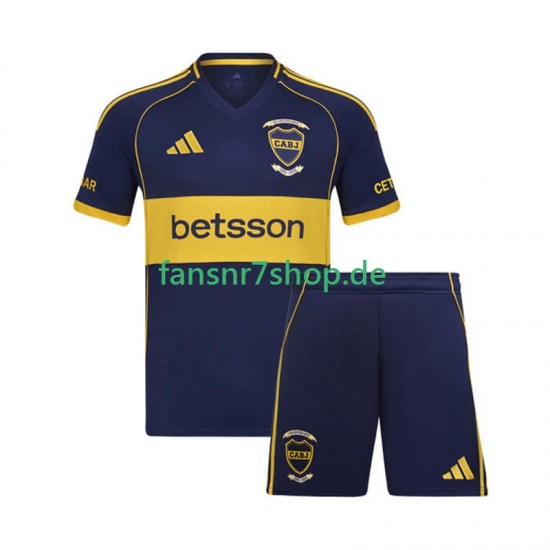 Boca Juniors fußball trikot Kinder Heim 2025-2026 Kurzarm