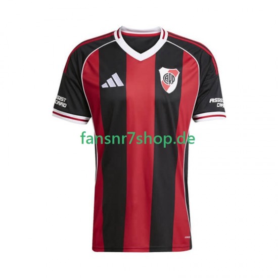 River Plate fußball trikot Herren Auswärts 2025 Kurzarm