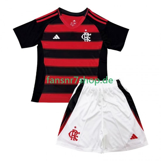CR Flamengo fußball trikot Kinder Heim 2025-2026 Kurzarm