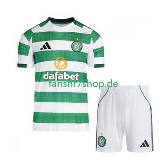 Celtic Glasgow fußball trikot FC Kinder Heim 2025-2026 Kurzarm