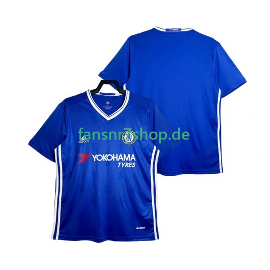 Chelsea fußball trikot 2016-2017 Herren Heim Retro Kurzarm