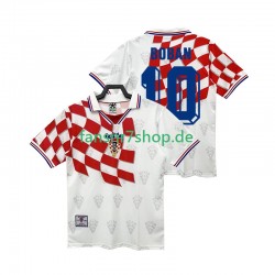 Kroatien fußball trikot BOBAN 10 1998 Herren Heim Retro Kurzarm