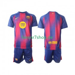 FC Barcelona fußball trikot Kinder Heim 2025-2026 Kurzarm