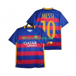 FC Barcelona fußball trikot Lionel Messi 10 2015-2016 Herren Heim Retro Kurzarm