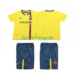 FC Barcelona fußball trikot 2009 Kinder Auswärts Retro 2008 Kurzarm