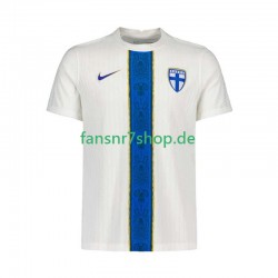Finnland fußball trikot Herren Heim 2025 Kurzarm