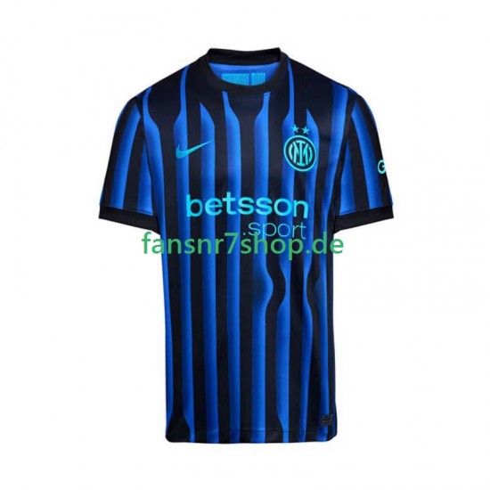 Inter Mailand fußball trikot Herren Heim 2025-2026 Kurzarm