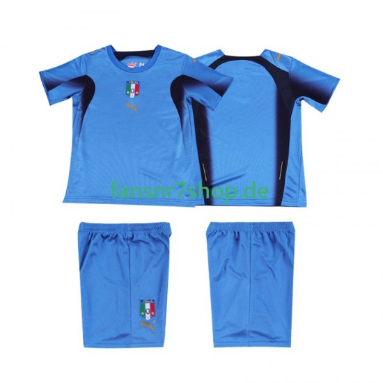 Italien fußball trikot Kinder Heim Retro 2006 Kurzarm