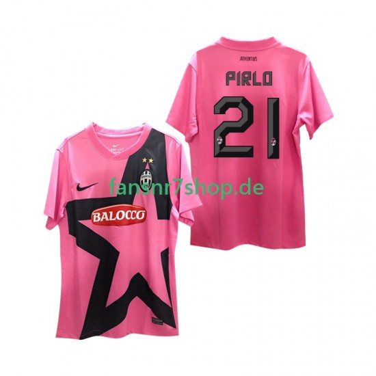 Juventus Turin fußball trikot Andrea Pirlo 21 -2012 Herren Auswärts Retro 2011 Kurzarm