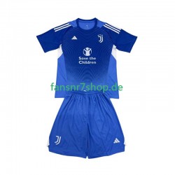 Juventus Turin fußball trikot Torhüter Kinder Heim 2025-2026 Kurzarm