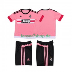 Juventus Turin fußball trikot 2015 2016 Kinder Auswärts Retro Kurzarm