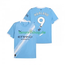 Manchester City fußball trikot Erling Haaland 9 Herren Heim 2025-2026 Kurzarm