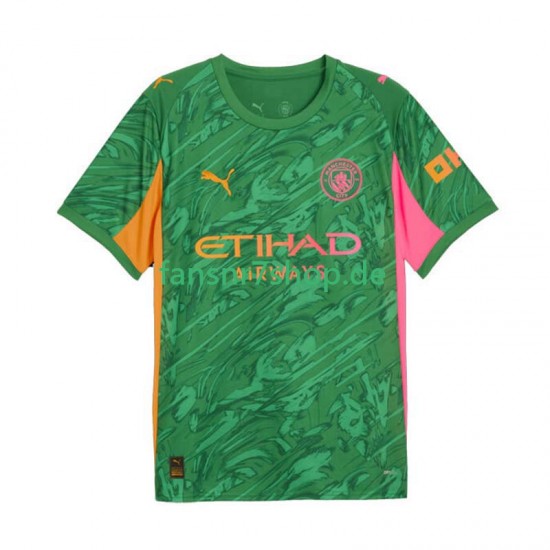 Manchester City fußball trikot Torhüter Herren Heim 2025-2026 Kurzarm