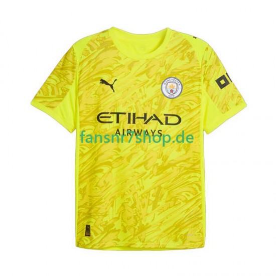 Manchester City fußball trikot Torhüter Herren Ausweich 2025-2026 Kurzarm