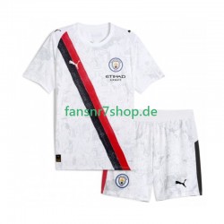 Manchester City fußball trikot KIDSUPER Kinder Heim 2025-2026 Kurzarm
