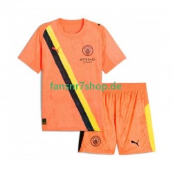Manchester City fußball trikot KIDSUPER Torhüter Kinder Heim 2025-2026 Kurzarm