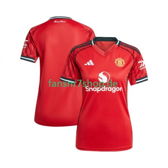 Manchester United fußball trikot Dame Heim 2025-2026 Kurzarm