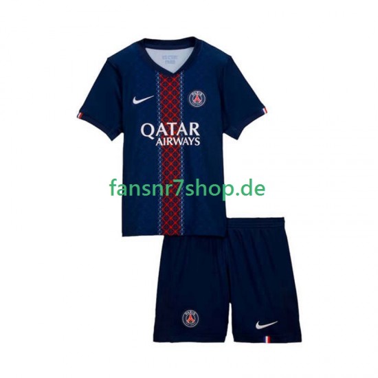 Paris Saint-Germain fußball trikot Kinder Heim 2025-2026 Kurzarm