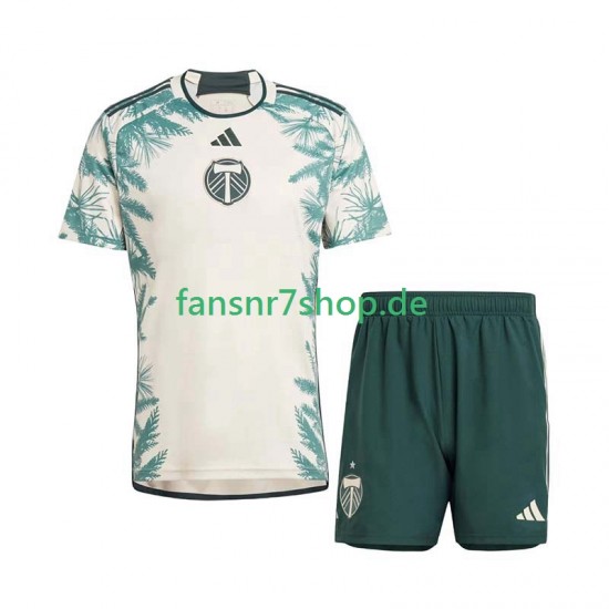 Portland Timbers fußball trikot Kinder Auswärts 2024 Kurzarm