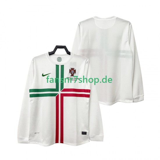 Portugal fußball trikot 2012 Herren Auswärts Retro Langarm