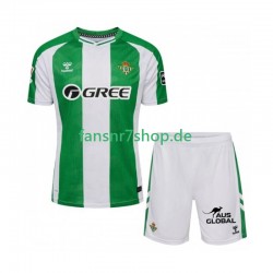 Real Betis fußball trikot Kinder Heim 2025-2026 Kurzarm