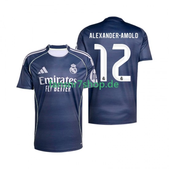 Real Madrid fußball trikot Alexander-Arnold 12 Herren Auswärts 2025-2026 Kurzarm